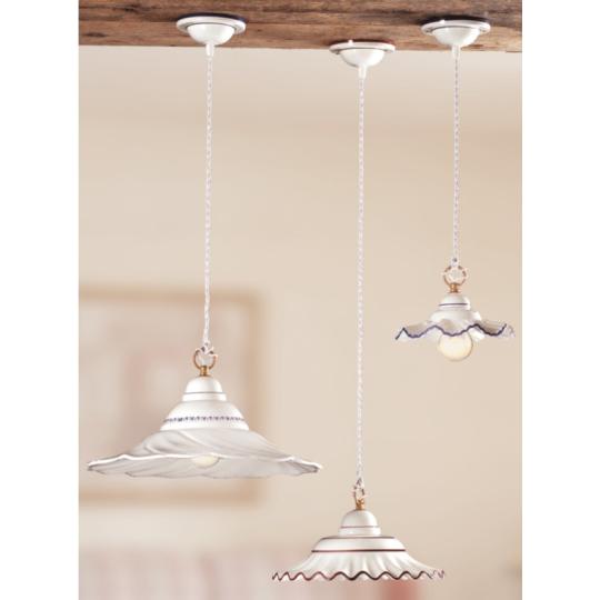 mediteransky bordo cerveno malovany vzorovany zavesny kuchynsky porcelan keramika klasicky vidiecky country vintage osvetlenie lampa romanticky elegantny velky.jpg